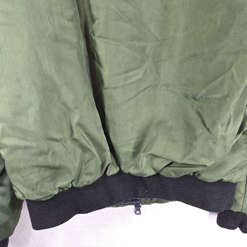 M+RC NOIR MA-1 Bomber Jacket Flight Jacket Large Green Cold Gorpcore Designer - Picture 10 of 10